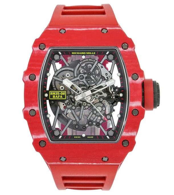 Buy Replica 2019 Richard Mille Automatic Rafael Nadal Signature Red Quartz Men’s Watch RM35-02
